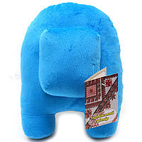 М'яка іграшка «Космонавт Among Us» Амонг Ас, Блакитний, 15х12х23 см (00006-03), фото 2