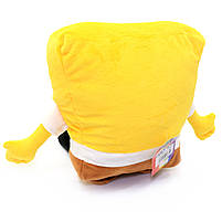 М'яка іграшка Губка Боб «Kinder Toys» жовтий 38*23*10 см (00692), фото 3