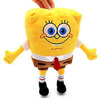 М'яка іграшка Губка Боб «Kinder Toys» жовтий 38*23*10 см (00692), фото 4