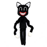 М'яка іграшка Картун Кет «Kinder Toys» Cartoon Cat Мультяшний Кіт чорний 32*12*10 см (00216-01), фото 2