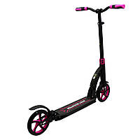Самокат двоколісний BEST SCOOTER амортизатор, колеса PU, 200 мм, рожевий, до 100 кг (48659), фото 2