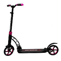 Самокат двоколісний BEST SCOOTER амортизатор, колеса PU, 200 мм, рожевий, до 100 кг (48659), фото 4