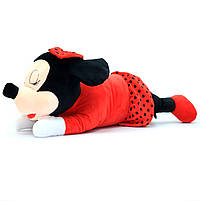 М'яка іграшка подушка Мінні Маус «Долгопузік Мишка 1» Kinder Toys, червоно-чорний, 55*20*35 см, (00276-84), фото 2