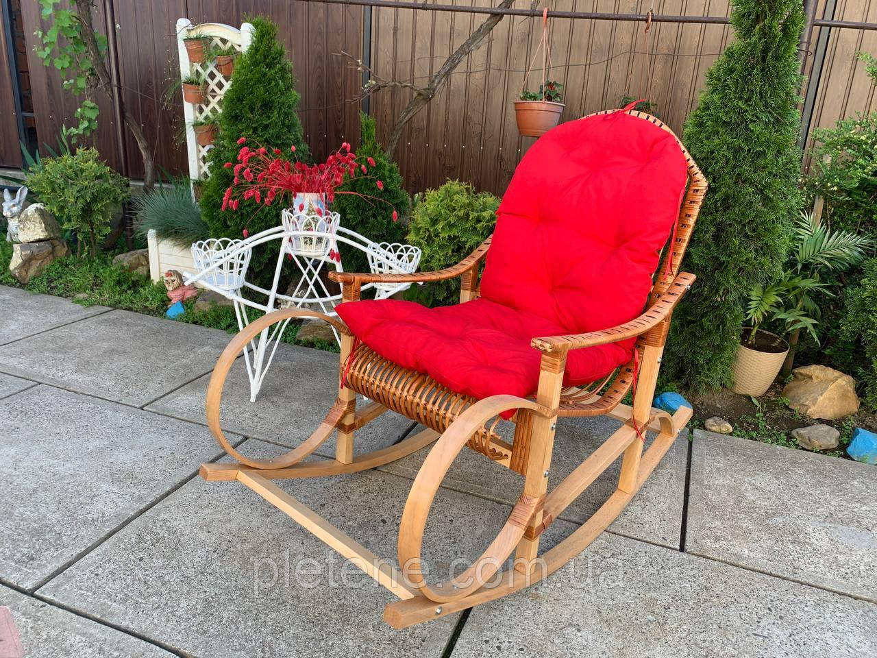 Качалка з лози розбірна, фото 1