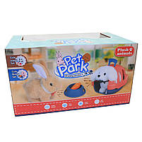М'яка інтерактивна іграшка кролик з аксесуарами «Pet Park» Cute Bunny set від 3 років см (RA001-5), фото 9