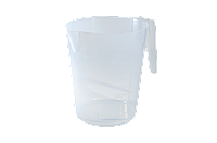 Мерная чаша 1 литр пищевая пластиковая Гемопласт
