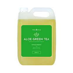 Професійна масажна олія Thai Oils «Aloe green tea» Алоє Зелений чай 5000 ml