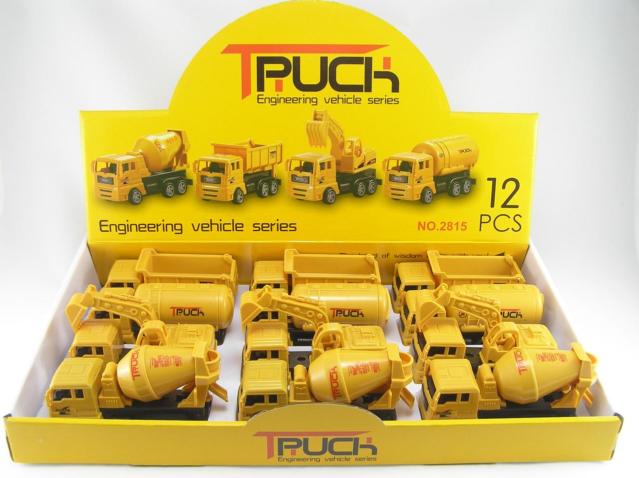 Дитяча машинка інерційна Спецтехніка (упаковка 12 штук), фото 1