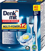 Таблетки для посудомийної машини Denkmit multi-power, 40шт