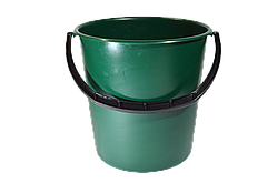 Відро міцне для садово-городніх робіт без кришки 10 літрів Гемопласт