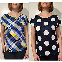 Блуза жіноча  футболка великого розміру літня (з 50 по 64)