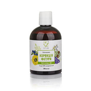 Олія масажна Корекція фігури Elit-lab 250мл.