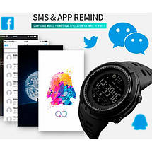 МУЖКІ НАРУЧНІ ЧАСИ Smart Skmei Clever 1250 Black, фото 5