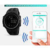 МУЖКІ НАРУЧНІ ЧАСИ Smart Skmei Clever 1250 Black, фото 6