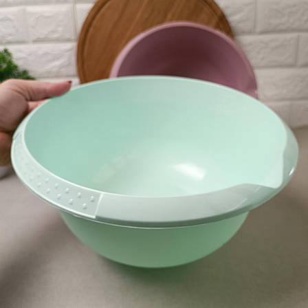 Пластикова кухонна миска для міксера 3.75 л, фото 1