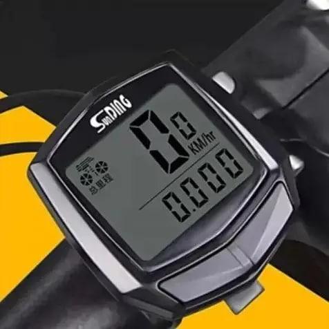 Велокомп'ютер-дометр спідометр 15 функцій SunDING SD-581А