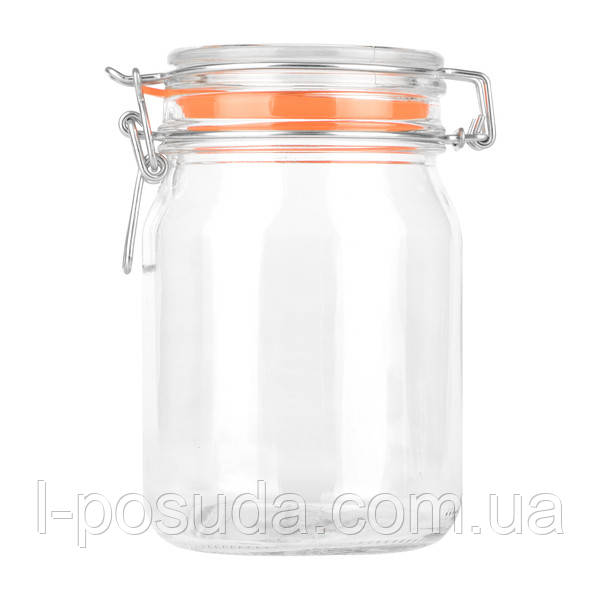 Скляні банки для консервації та зберігання сипких 1 л., фото 1
