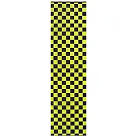 Наждак для скейта Black Diamond Checker Black/Yellow 9'' x 33''