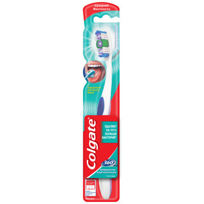 Зубна щітка "Colgate" Суперчистота (середня), фото 1