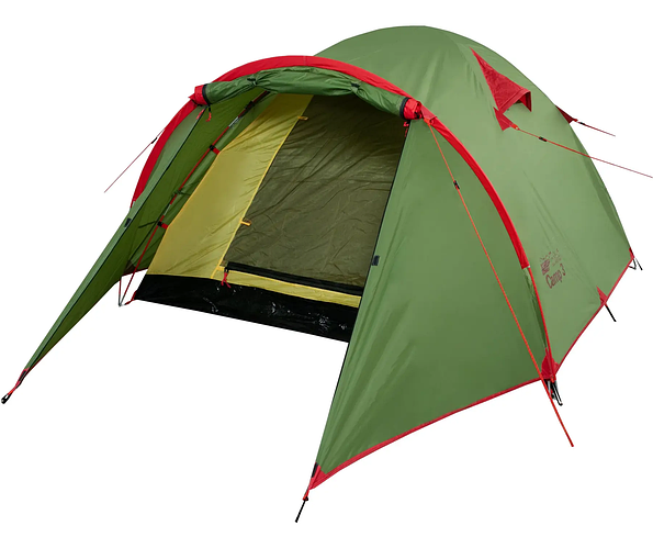 Купить Трехместная универсальная туристическая палатка Tramp Lite Camp ...