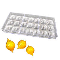 Полікарбонатна форма для шоколаду Лимон