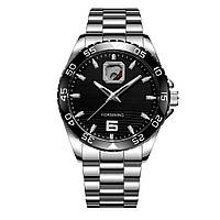 Часы наручные Forsining 8200 Silver-Black