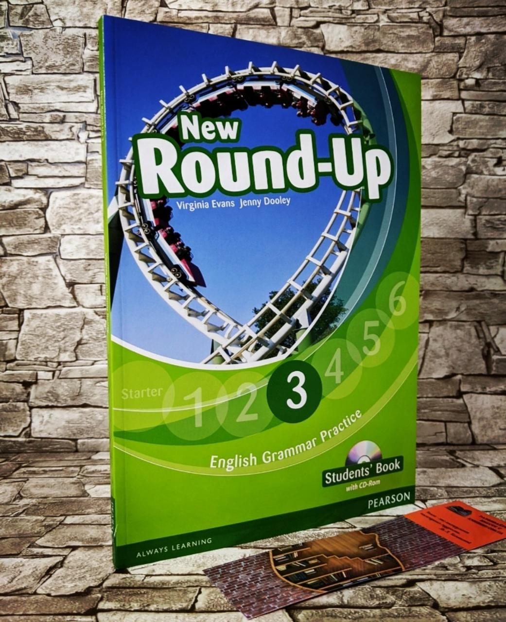 Книга New Round-Up: student's Book: Level 3 Граматика англійської мови 3 Pearson Вірджинія Еванс