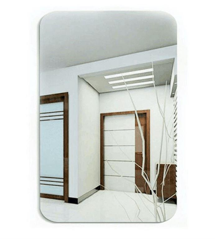 Прямокутне акрилове дзеркало наклейка самоклейні 27*42 см, фото 1