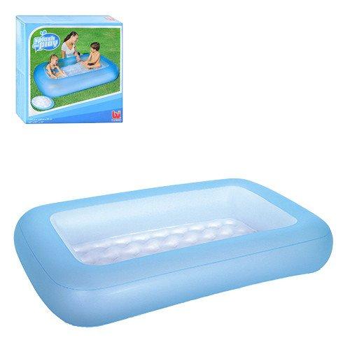 Купить Детский надувной бассейн Bestway 51115 прямоугольный (Синий ...