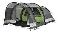 Намет чотиримісний High Peak Brixen 4.0 Light Grey/Dark Grey/Green (11815) 4000 мм Кемпінговий Трисезонний Тунель
