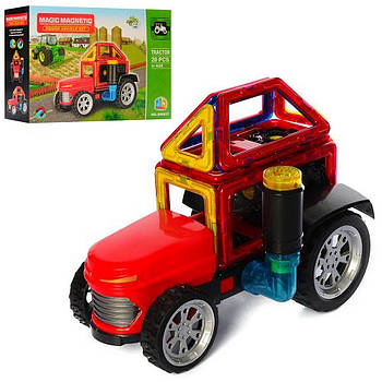 Конструктор магнітний, трактор MAGIC MAGNETIC (JH8937)