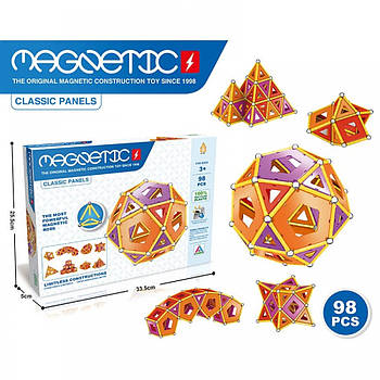 Конструктор магнітний 98 деталей (777-4)