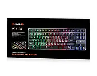 Клавиатура REAL-EL Gaming 8710 TKL Backlit USB черный UAH