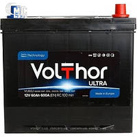 Аккумулятор Volthor 60 Ah, 600 EN, R, Asia автомобильный. Работаем с НДС