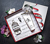 Парфюмерный набор унисекс Calvin Klein CK Everyone (туалетная вода (50 ml) + гель для душа (100 ml)