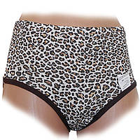 Плавки жіночі трикотажні (леопард)