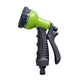 Пістолет для поливу 8 функцій FORESTER пластик 1/2' (E6532), фото 2