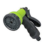 Пістолет для поливу 8 функцій FORESTER пластик 1/2' (E6532), фото 4