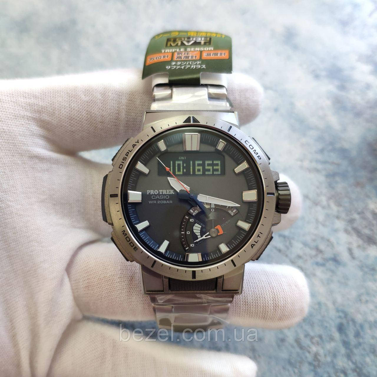 Чоловічий годинник Casio PRW-70YT-7JF