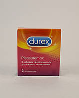 Презервативи латексні Durex Pleasuremax 3 шт Великобританія