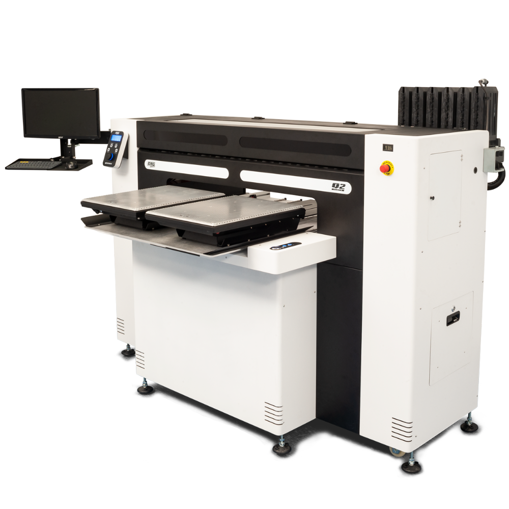Текстильний принтер прямого друку DTG Digital Q1 Hybrid. Розмір друку 41х50см. DTG/DTF