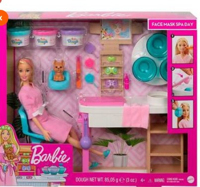 Ігровий набір Barbie СПА-салон (GJR84)