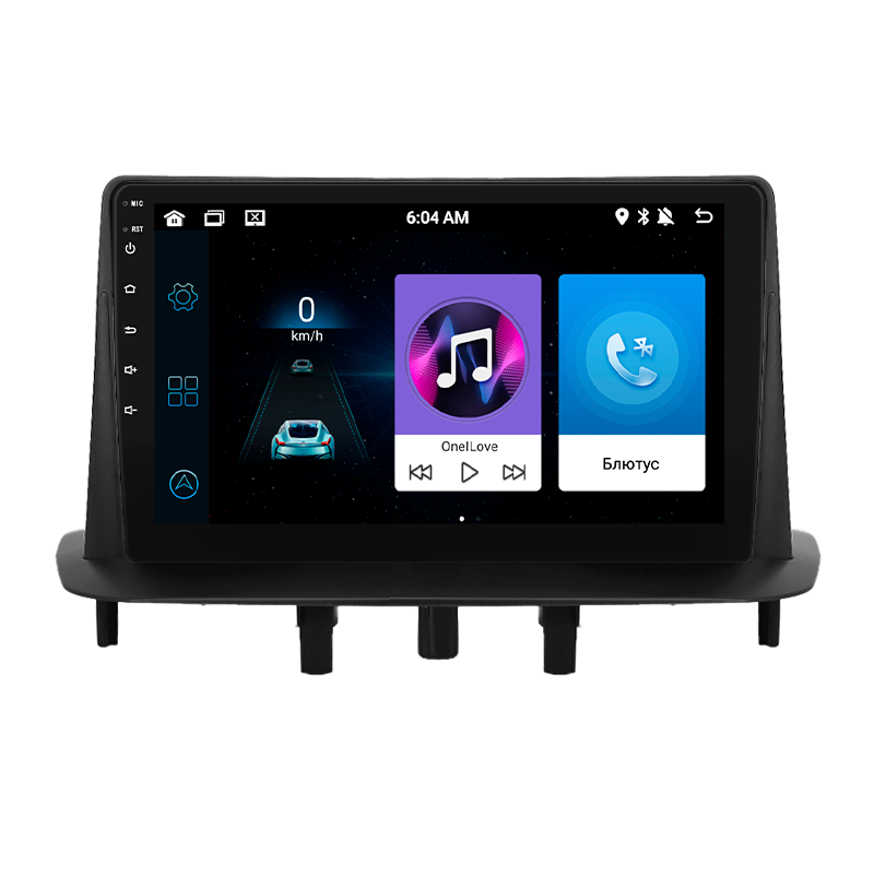 Штатна магнітола Lesko для Renault Fluence I 2009-2013 екран 9" 1/16Gb/ Wi-Fi Optima GPS Android Рено 6 шт., фото 1