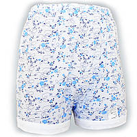 Напівпанталони жіночі трикотажні (в квіточку)