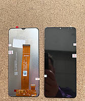 Оригінальний дисплей (модуль) + тачскрін (сенсор) для Samsung Galaxy A12 A125 | A125F (чорний, PLS TFT LCD)
