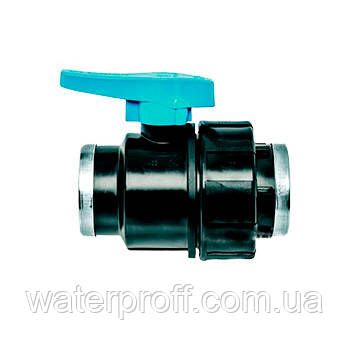 Кран кульовий 1 1/2" ВВ Unidelta