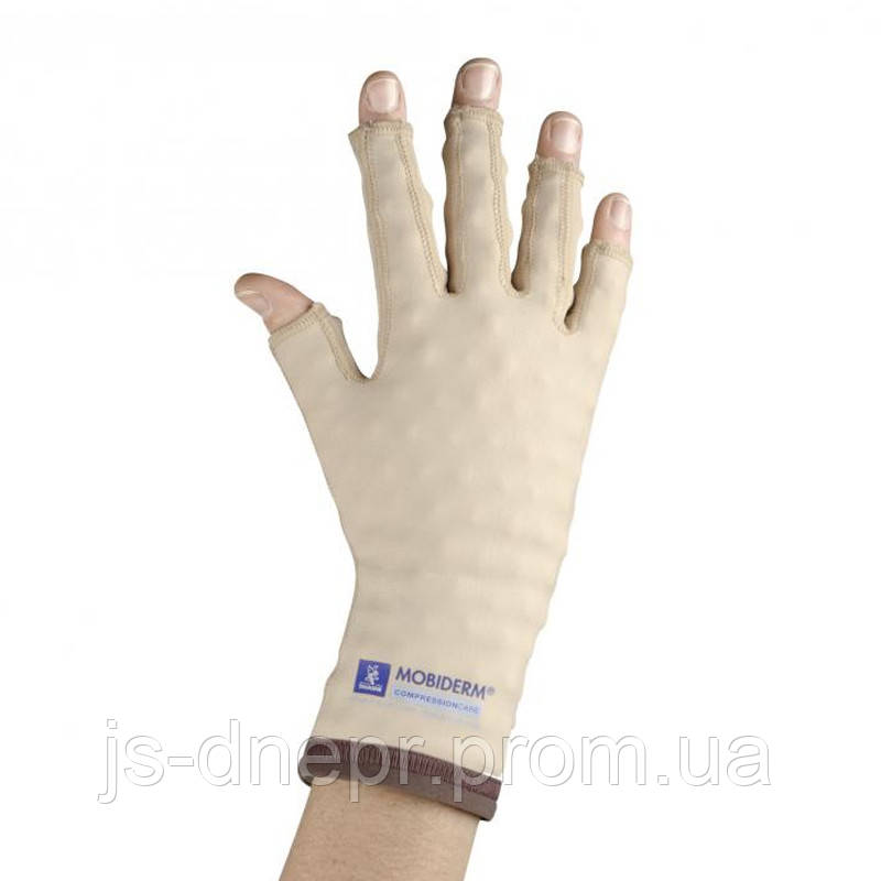 Компресійна рукавичка Thuasne MOBIDERM при лімфедемі, з маленькими шипами