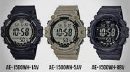 Чоловічий годинник Casio Digital AE-1500WH-1AVEF, фото 5