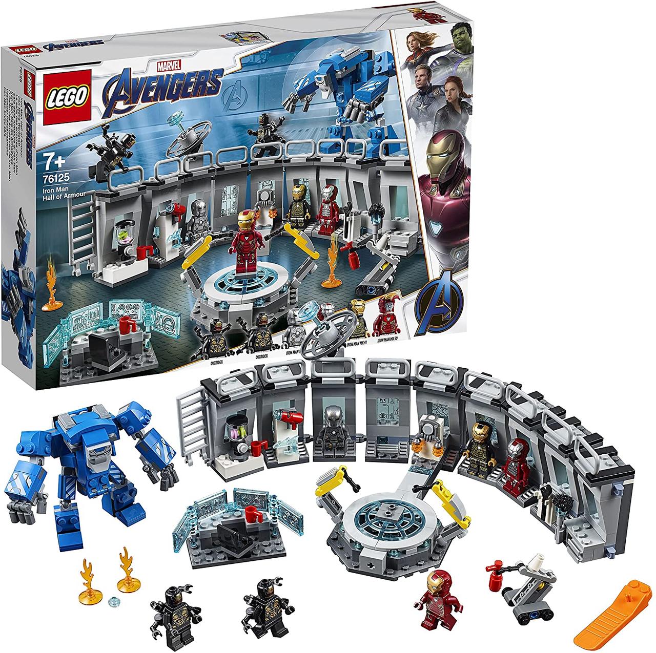 Конструктор LEGO ЛЕГО Marvel Super Heroes Лаборатория Железного ...