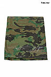 Брезент тактичний універсальний Mil-Tec 2X3м Woodland 14240020, фото 2